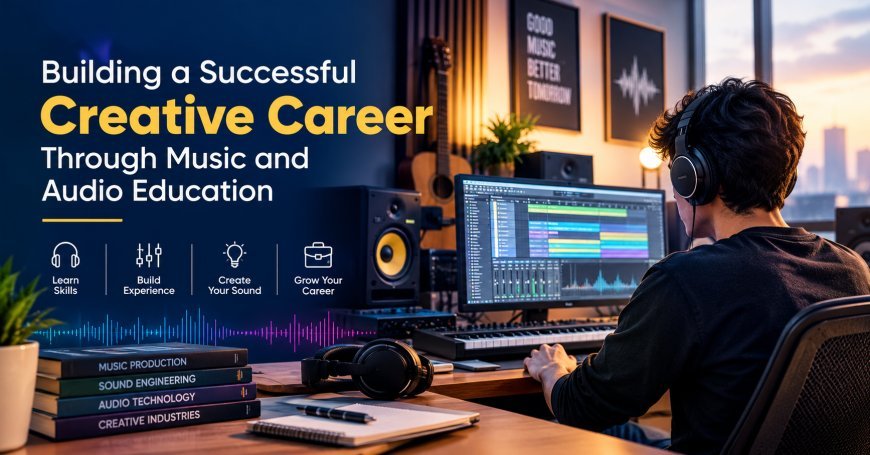 Building a Successful Creative Career Through Music and Audio Education
