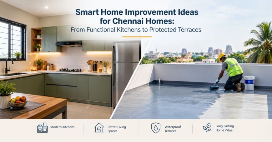 Smart Home Improvement Ideas for Chennai Homes: From Functional Kitchens to Protected Terraces