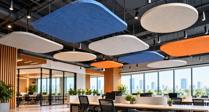 Acoustic Clouds: Suspended Sound Absorption for Modern, Open Interiors