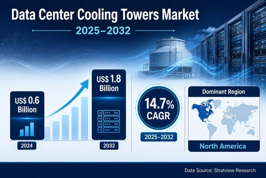 Data Center Cooling Tower Market Growth Accelerates with Hyperscale and AI Data Center Investment