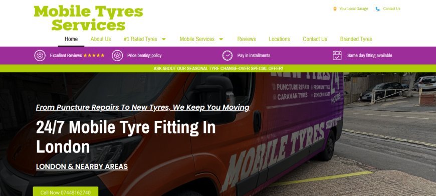 Same Day Tyre Replacement Croydon: Convenient Mobile Tyre Fitting by Mobile Tyres Services