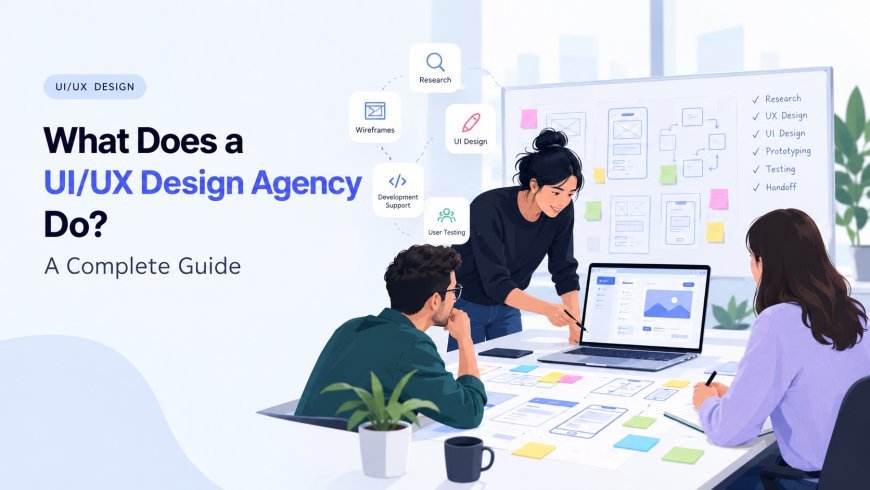 What Does a UI/UX Design Agency Do? A Complete Guide