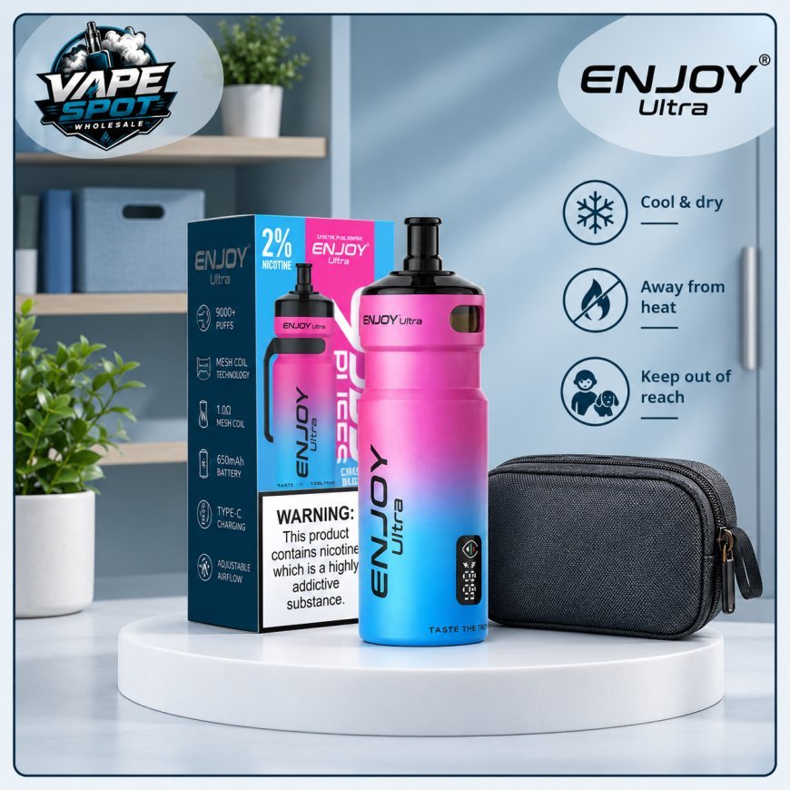 How should you store a vape at home, in your bag and in the car?