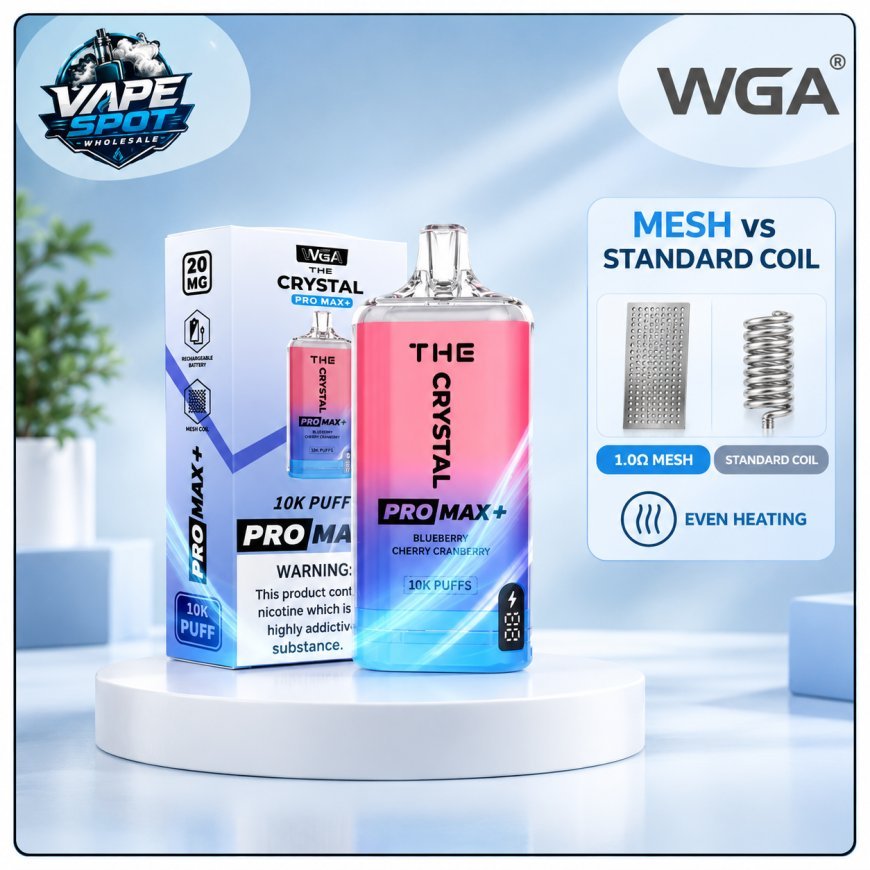 How does a mesh coil work, and how is it different from a standard coil?