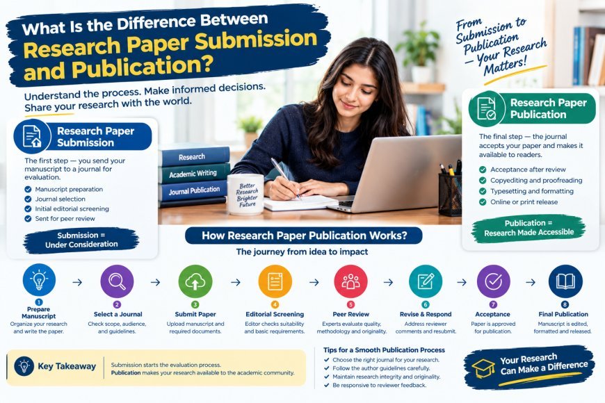 What Is the Difference Between Research Paper Submission and Publication?