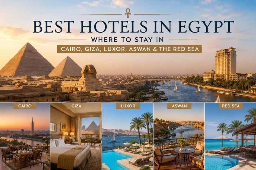 Best Hotels in Egypt: Where to Stay in Cairo, Giza, Luxor, Aswan & the Red Sea