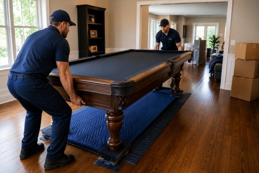 What Movers Wish You Knew About Pool Table Moving Day