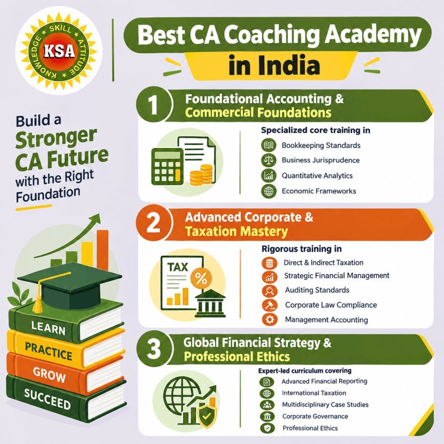 Advanced Pedagogical Models in Finance: Finding the Best CA Institute in Coimbatore