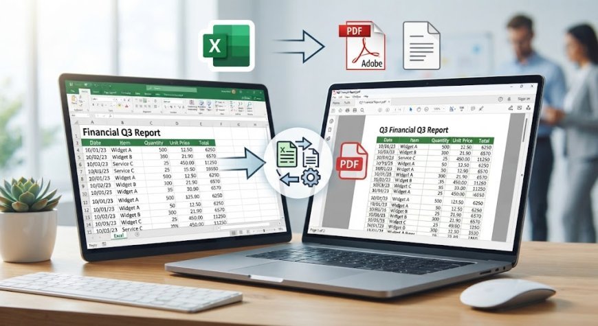 Excel to PDF Converter :Convert, Merge, and Combine Word Documents into PDF