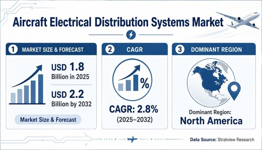 Aircraft Electrical Distribution Systems Market Share Led by Major Aerospace System Suppliers
