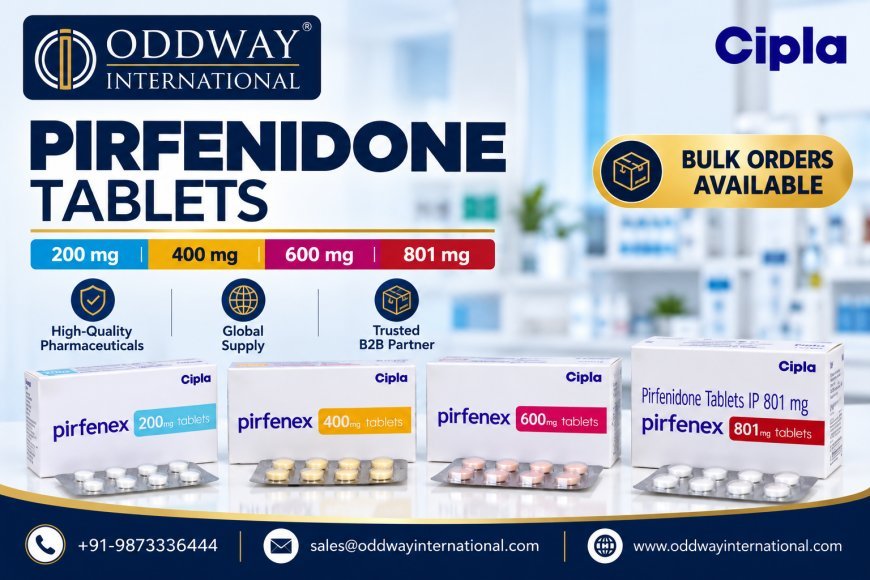 Pirfenidone Generic Cost for USA Hospitals and Distributors - Oddway