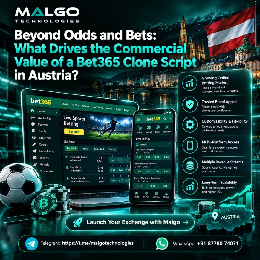 Beyond Odds and Bets: What Drives the Commercial Value of a Bet365 Clone Script in Austria?