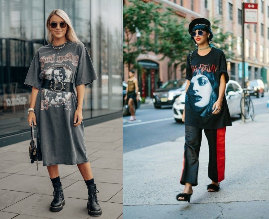 How to Wear Oversized T-Shirts in Hot Weather