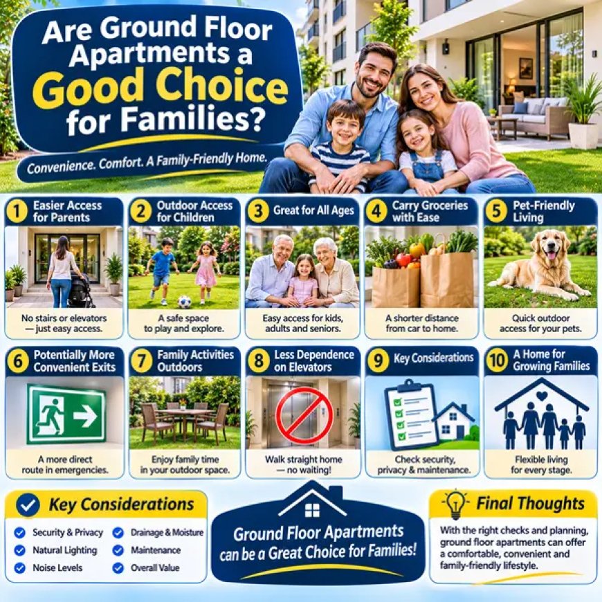 Are Ground Floor Apartments a Good Choice for Families?