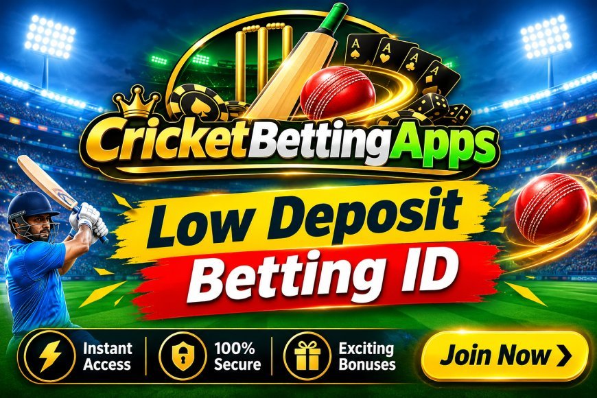 Low Deposit Betting ID Best Betting Guide to Affordable Cricket Betting Accounts
